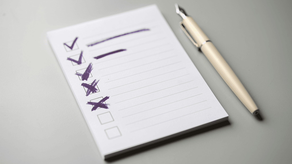 Checklist publication App Store Google Play